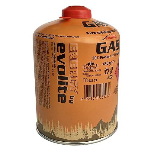 Evolite Butane Propane Vidal 450 Gr. Ocak Kartuu - 4 Adet