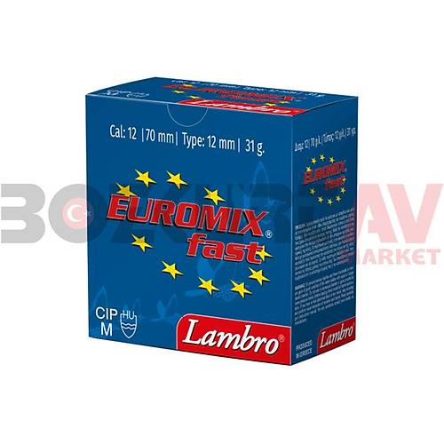 Lambro Euromix Fast 31 Gram 12 Kalibre Av Fiei