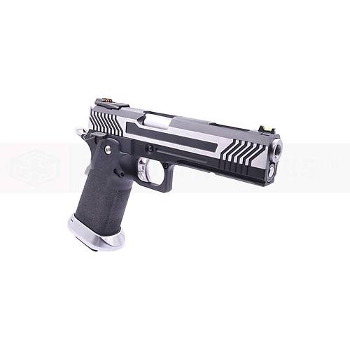 AW Custom HX11 Silver Hi-Capa Blowback Airsoft Haval� Tabanca (Full Auto)