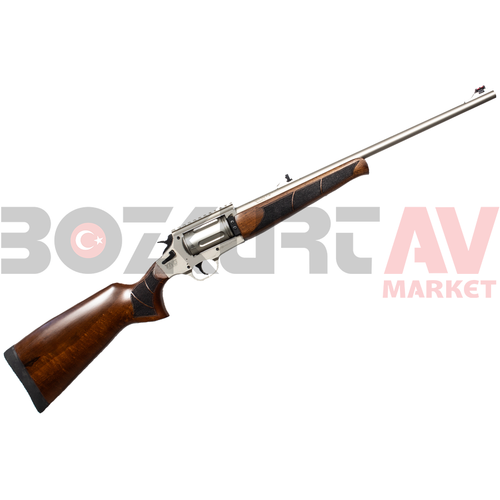 YNG Arms RV-10 Wood Nickel Revolver Av T�fe�i