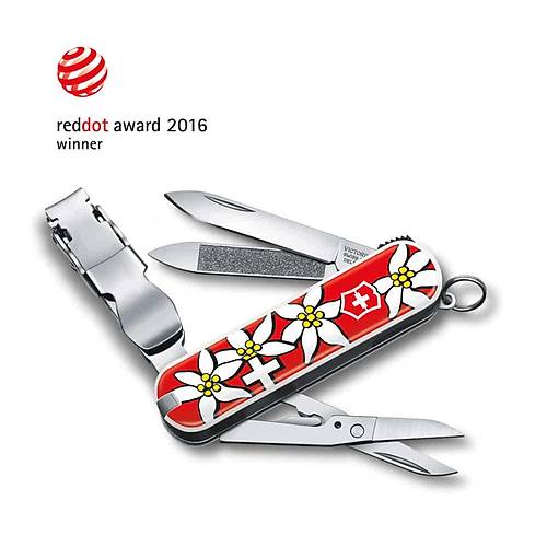 Victorinox 0.6463.840 Nail Clip 580 Edelweiss Trnak Makasl ak