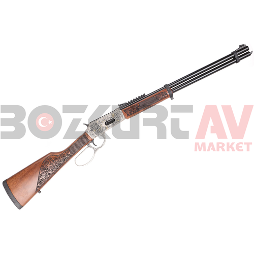Derya MD-112D Wood Marine ��lemeli Lever Action Av T�fe�i (36 Kalibre)