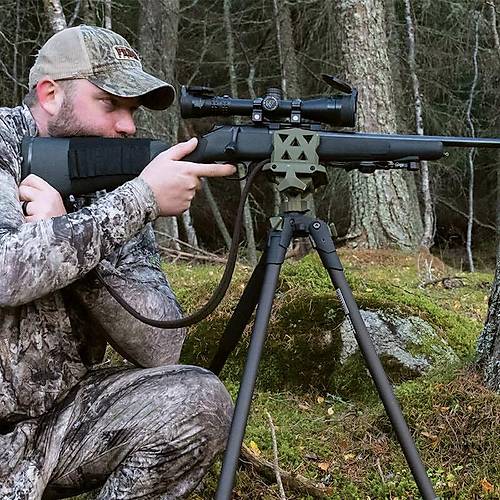 Primos Edge Dark Earth Aluminum Tripod (Shooting Stick)