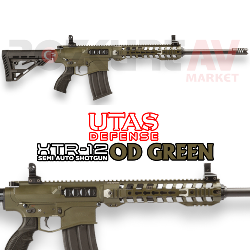 UTA� XTR-12 OD Green Tactical Otomatik Av T�fe�i