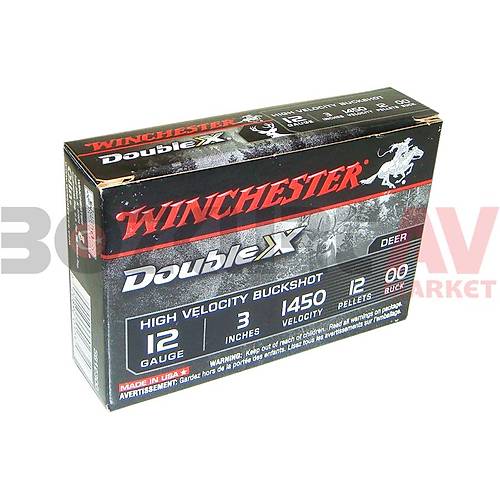 Winchester Double X Magnum 12 Pellets Buckshot 12 Kalibre evrotin