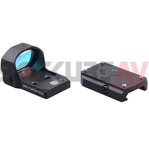 Vector Optics Frenzy 1x20x28 Weaver Hedef Noktalayc Red Dot Sight