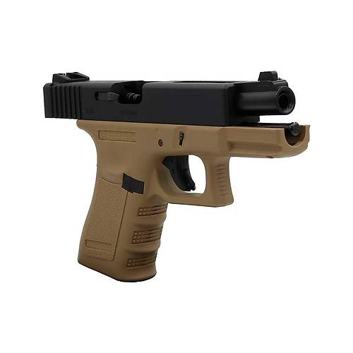 We Glock 23 GEN 3 Tan Blowback Airsoft Haval� Tabanca