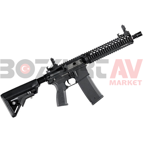 Evolution Recon Superlite MK18 Mod 1 10.8 Carbontech Black Airsoft Haval� T�fek (7,4V Li-Po Pil Hediyeli)