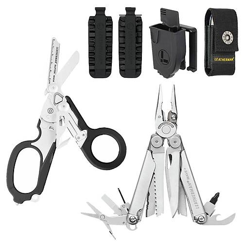 Leatherman Raptor Rescue Makas + Wave Plus Hazrlk Seti (832167 - 832524)