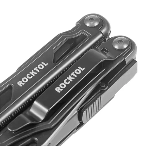 Rocktol 12 Fonksiyonlu Multitool Siyah ak Klfl
