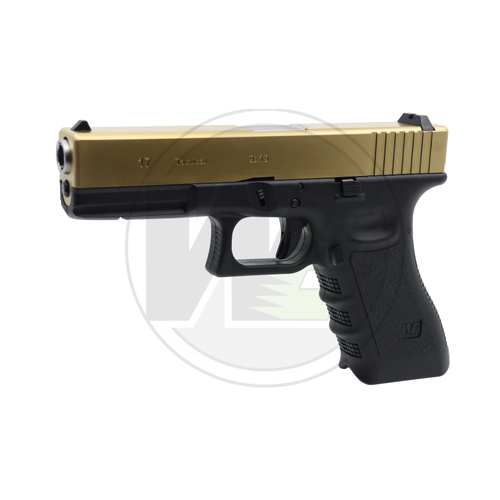 We Glock 17 GEN 3 Titanium Gold Blowback Haval� Tabanca