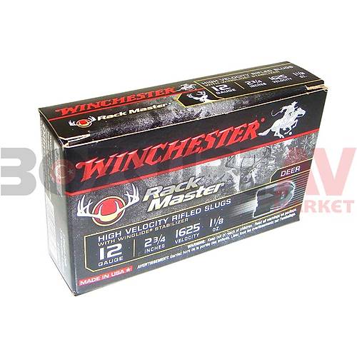 Winchester Rackmaster Rifled Slug 12 Kalibre Tek Kurun