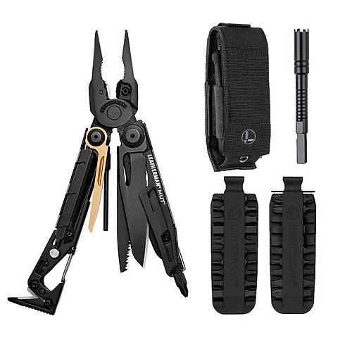 Leatherman Mut Black Set & Siyah Molle Klf ok Amal ak (833093-2)