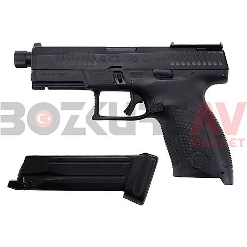 ASG CZ P-10C OR-OT Black Blowback Airsoft Haval Tabanca