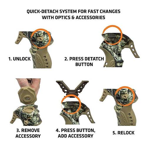 Primos Trigger Stick Gen3 Camo Tall 24