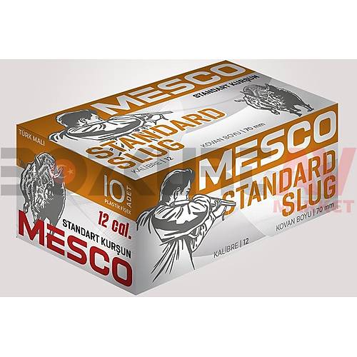 Mesco Standart Slug 12 Kalibre Tek Kurun