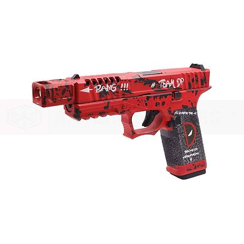 AW Custom Glock 17 Deadpool Edition Blowback Airsoft Haval� Tabanca