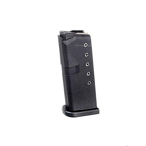 ProMag Glock Model 43 9 mm Tabanca arjr (6 Adet - Siyah)