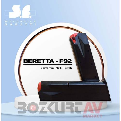 Sabatti Beretta FS-92 / Yavuz 16 Siyah Tabanca arjr