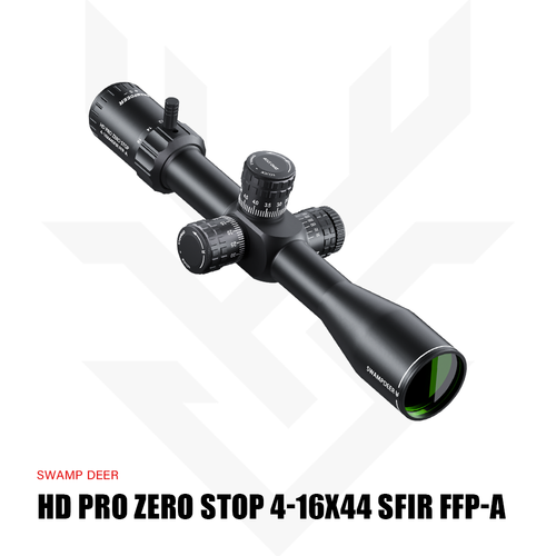 Swampdeer HD PRO ZERO STOP 4-16X44 SFIR FFP Tfek Drbn