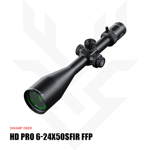 Swampdeer HD PRO 6-24X50 SFIR FFP Tfek Drbn
