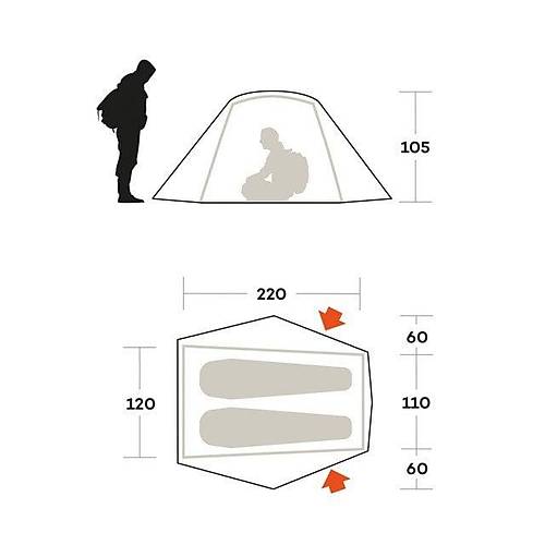 Ferrino Tent Hekla 2 �ad�r