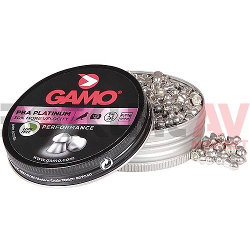 Gamo Platinum 4,5 mm Haval Tfek Samas (5,09 Grain - 125 Adet)