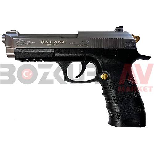 Ekol ES P92B Fme Altn lemeli Blowback Haval Tabanca (Ultimate Combo)