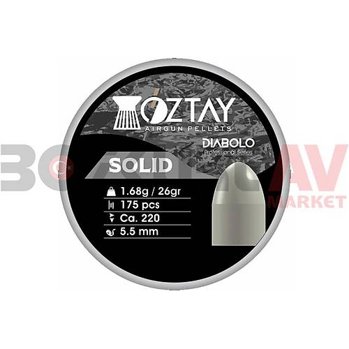 ztay Solid 5,5 mm Haval Tfek Samas (26 Grain - 175 Adet)