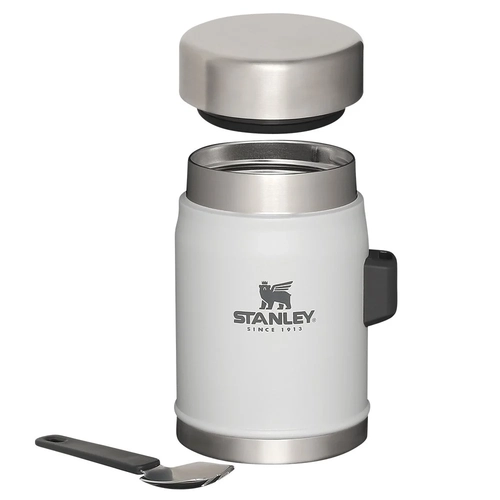 Stanley Klasik Paslanmaz elik Yemek Termosu Kakl 0,40 LT (Beyaz)