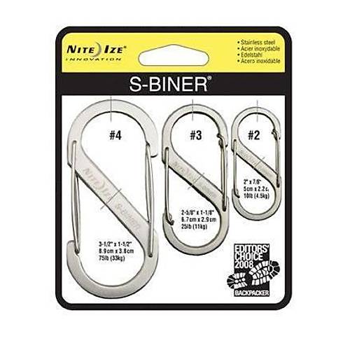 Nite-ize S-Biner 3Pack-Stainless