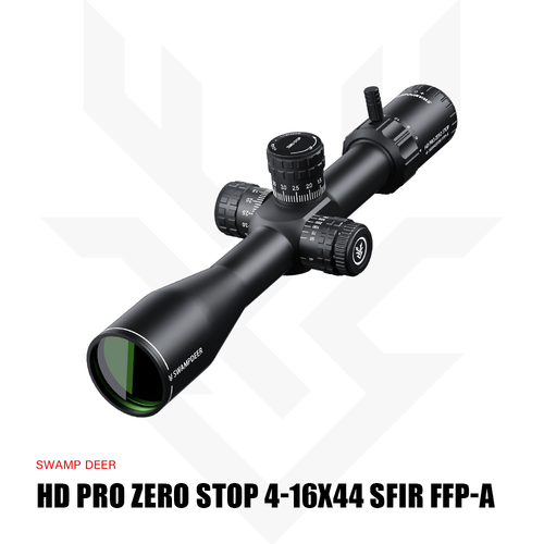 Swampdeer HD PRO ZERO STOP 4-16X44 SFIR FFP Tfek Drbn