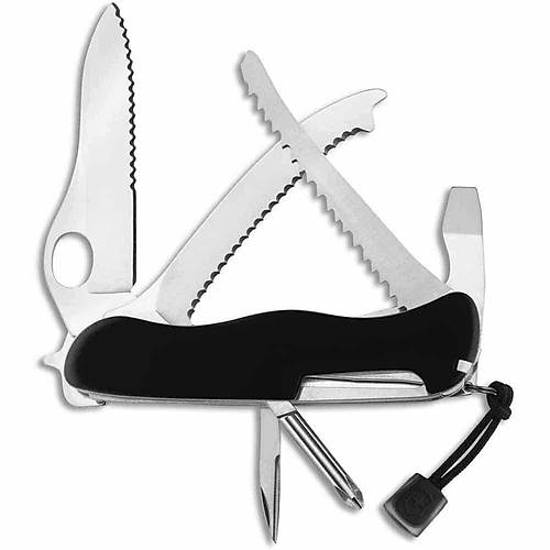 Victorinox 0.8623.MWN.3 RescueTool One Hand Siyah ak