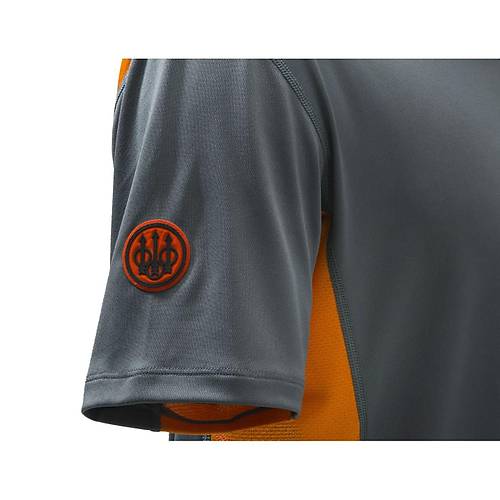 Beretta Flash Tech Turuncu & Gri Polo Yaka T-Shirt (PB-MT281T19380911)