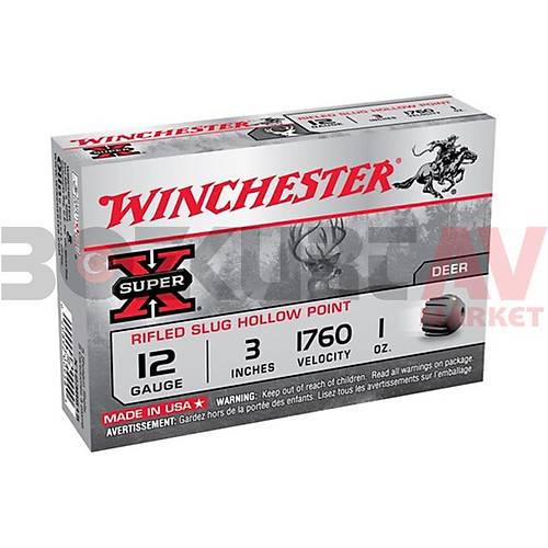 Winchester Super X Magnum Rifled Slug 12 Kalibre Tek Kurun