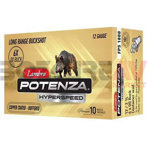 Lambro Potenza Hyperspeed 12 Kalibre evrotin (6 Pellets)