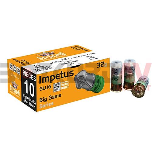 Sterling Impetus Slug 12 Kalibre Tek Kurun