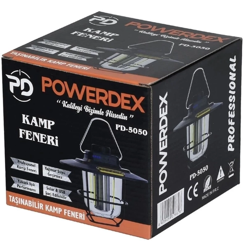 Powerdex PD-5050 USB arjl Kamp Lambas