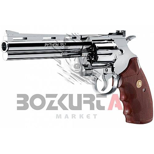 Colt Python 357 Magnum 6 Nickel Haval Tabanca