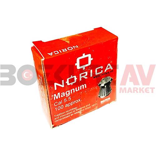 Norica Magnum 5,5 mm Haval Tfek Samas (100 Adet)
