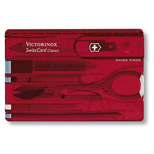 Victorinox 0.7100.T Swiss Card Classic Ruby