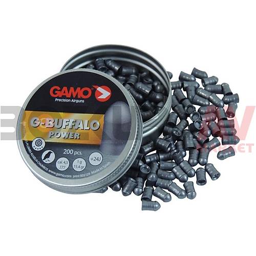 Gamo G-Buffalo 4,5 mm Haval Tfek Samas (15,42 Grain - 200 Adet)