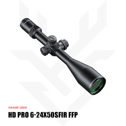 Swampdeer HD PRO 6-24X50 SFIR FFP Tfek Drbn