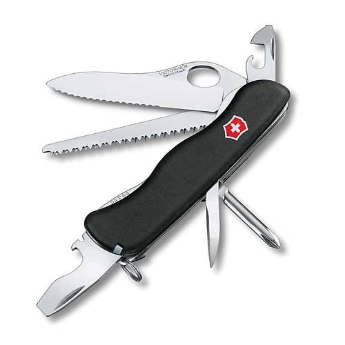 Victorinox 0.8463.MW3 TrailMaster Tek Elle Alabilir Siyah ak