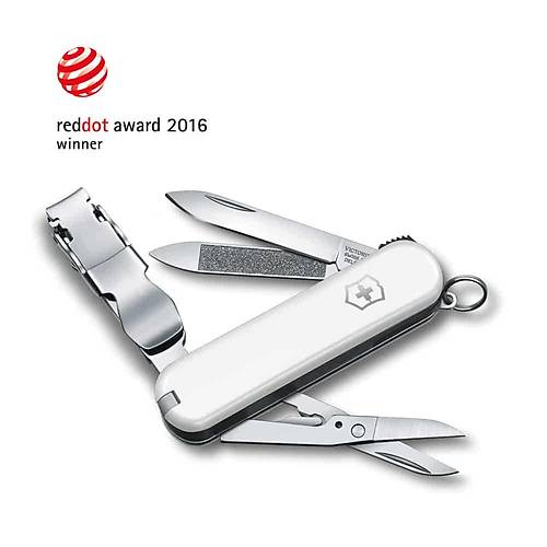 Victorinox 0.6463.T Nail Clip 580 Beyaz Trnak Makasl ak