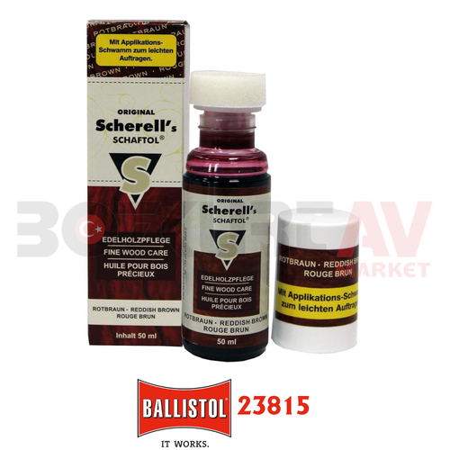 Ballistol Scherell's Schaft�l 50 ml Reddish Brown Kundak Ya��