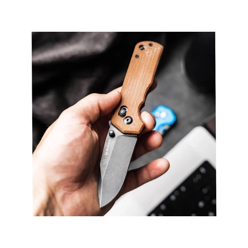 Bker Magnum Rockstub Brown Micarta ak