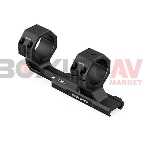 Arken Optics Rigid Precision Mounts 20 MOA Tek Para Drbn Aya (30 mm)