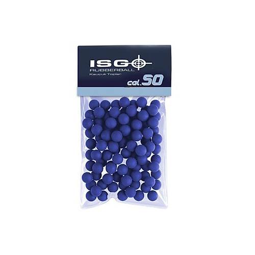 ISG 50 Kalibre Mavi Rubberball (100 Adet)