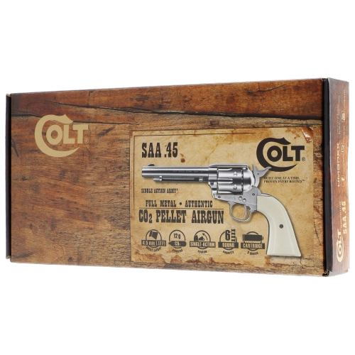 Colt Single Action Army 45 Nickel 5,5 Haval� Tabanca (Pellet)